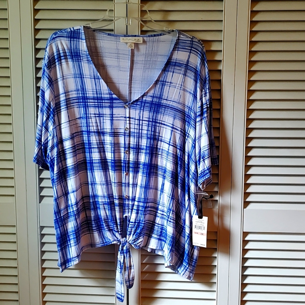 Ladies plus top